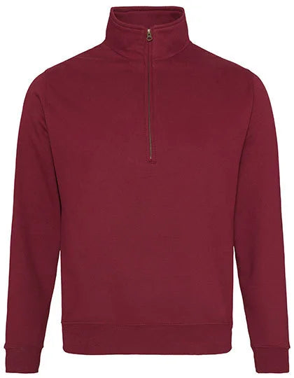 Quarter zip trui met rits