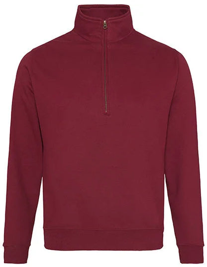 Quarter zip trui met rits